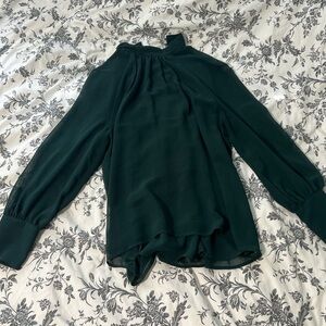 Forest Green Blouse